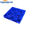 Palette en plastique bleue de expédition en plastique des palettes 1100x1100mm d'entrepôt